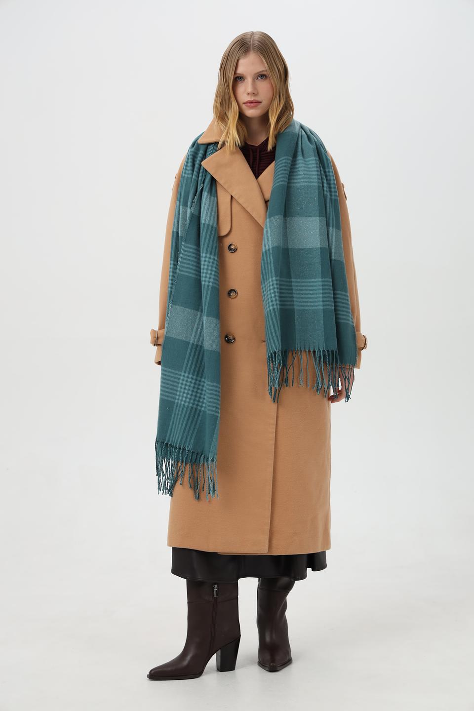 Шарф Fraas в клетку