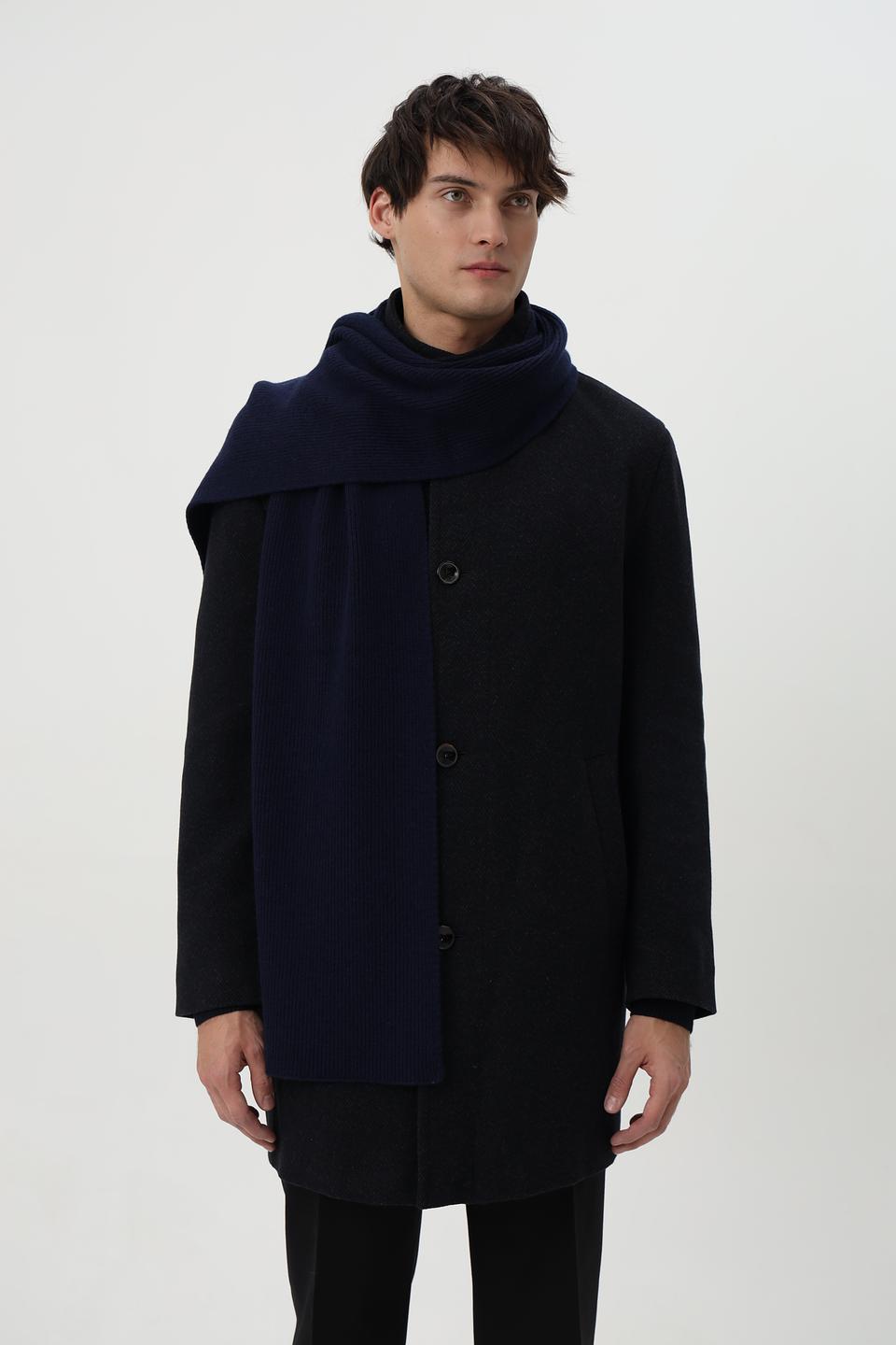 Шарф Bugatti ACC синий