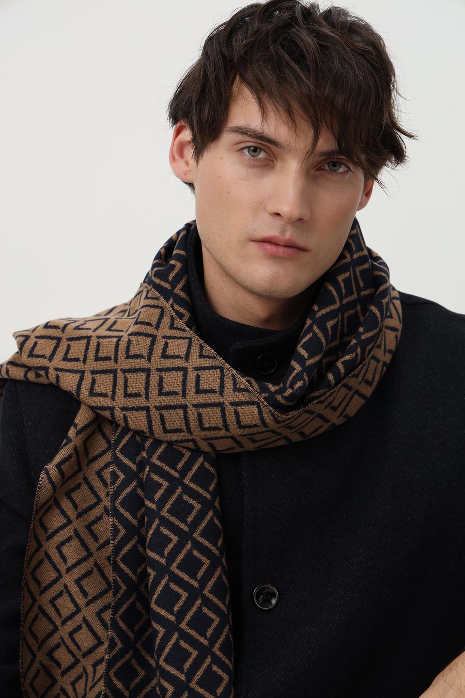 Шарф Bugatti ACC в клетку