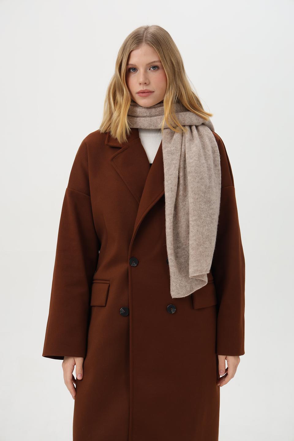 Шарф Fraas бежевый