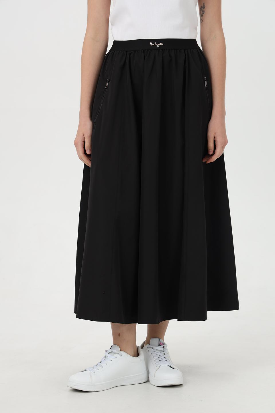 Юбка Miss Lagotte с карманами черная