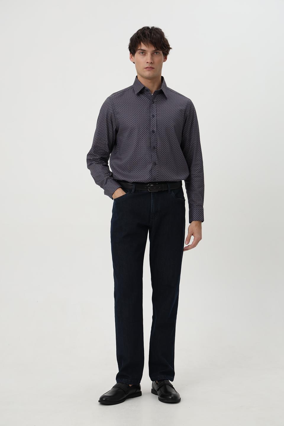 Рубашка Casa Moda с принтом