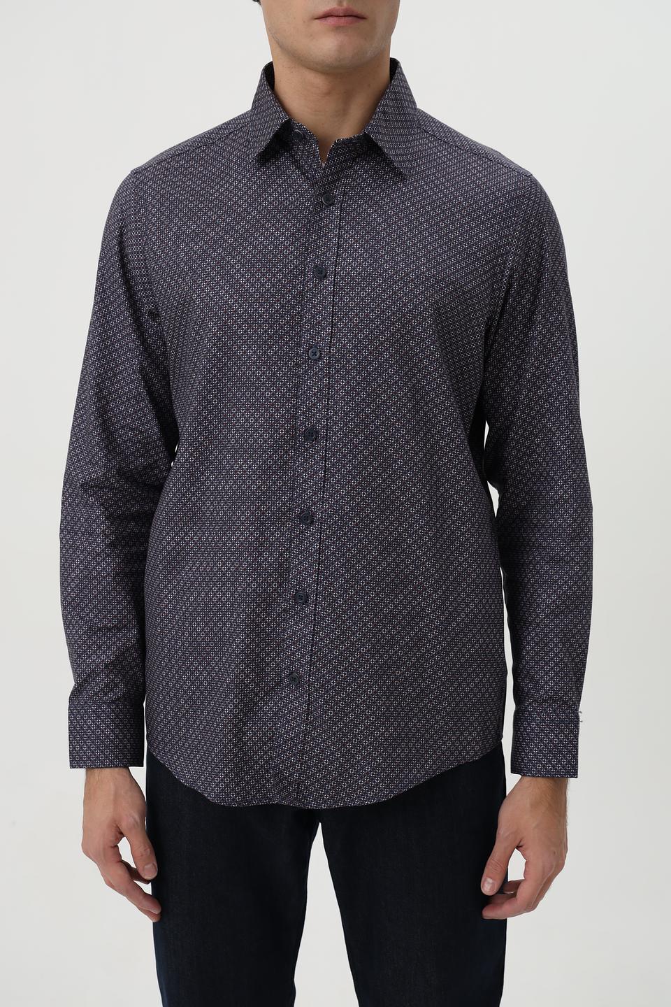 Рубашка Casa Moda с принтом