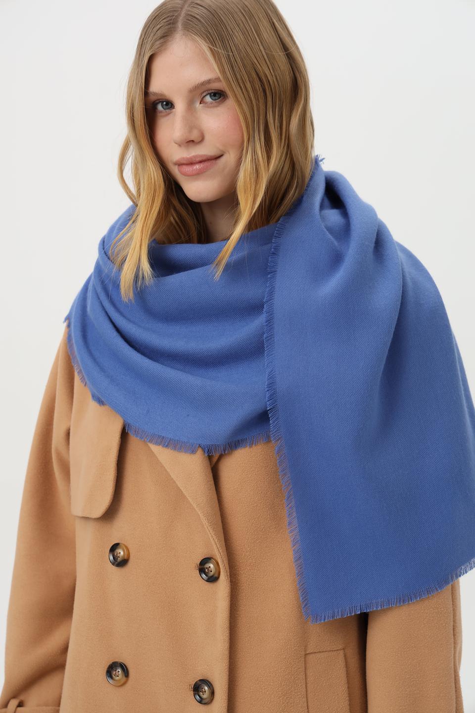 Шарф Oui женский синий