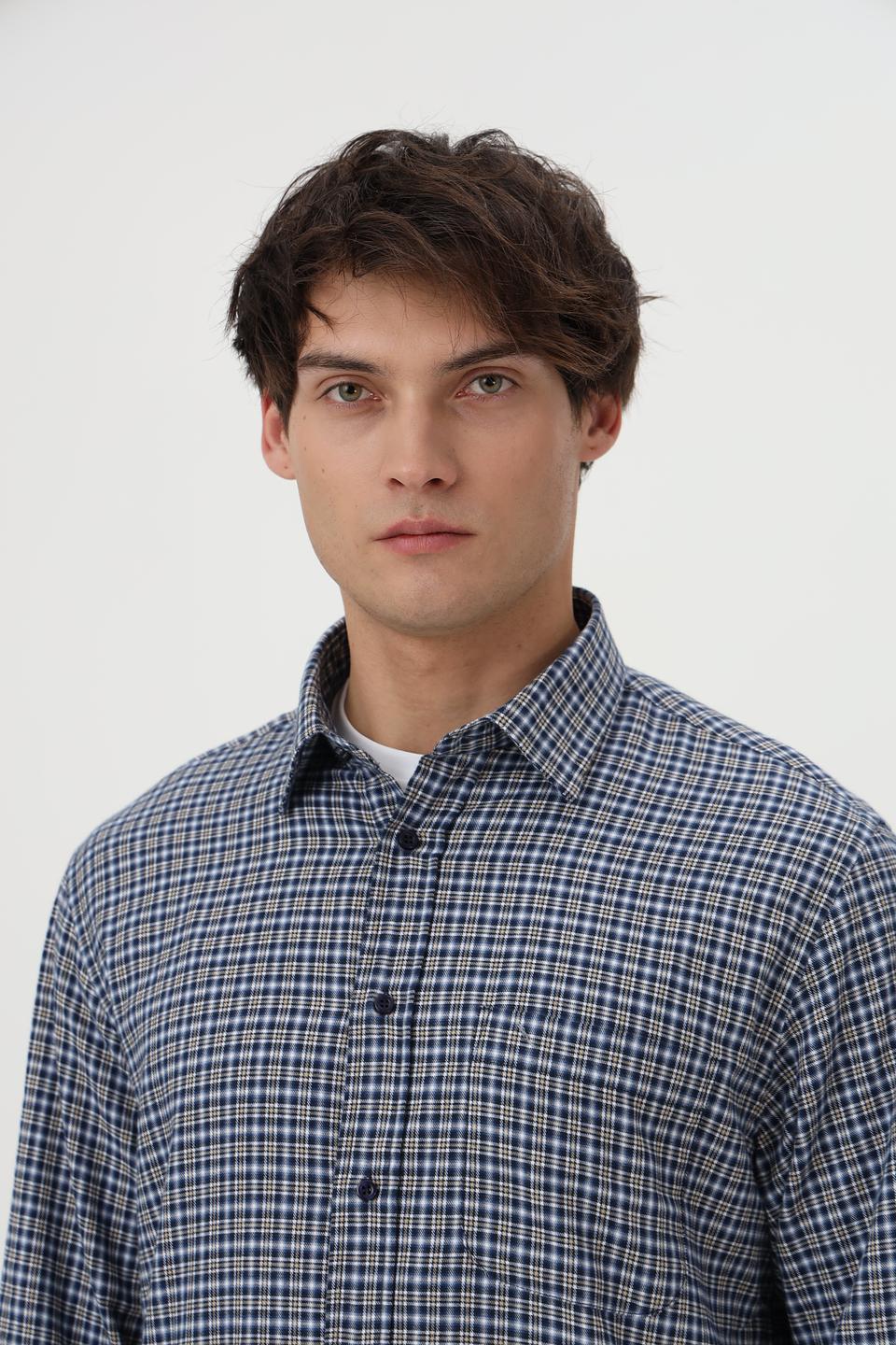 Рубашка Sea Barrier в клетку