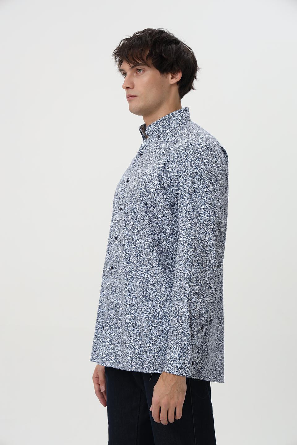 Рубашка Casa Moda с принтом