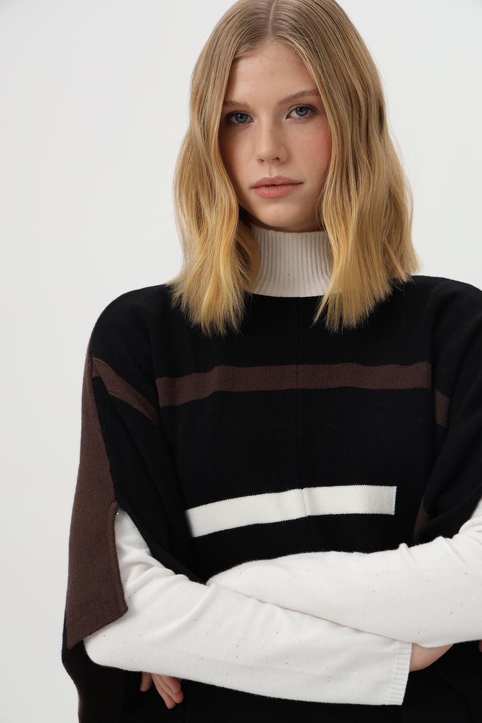 Пончо Steilmann в полоску