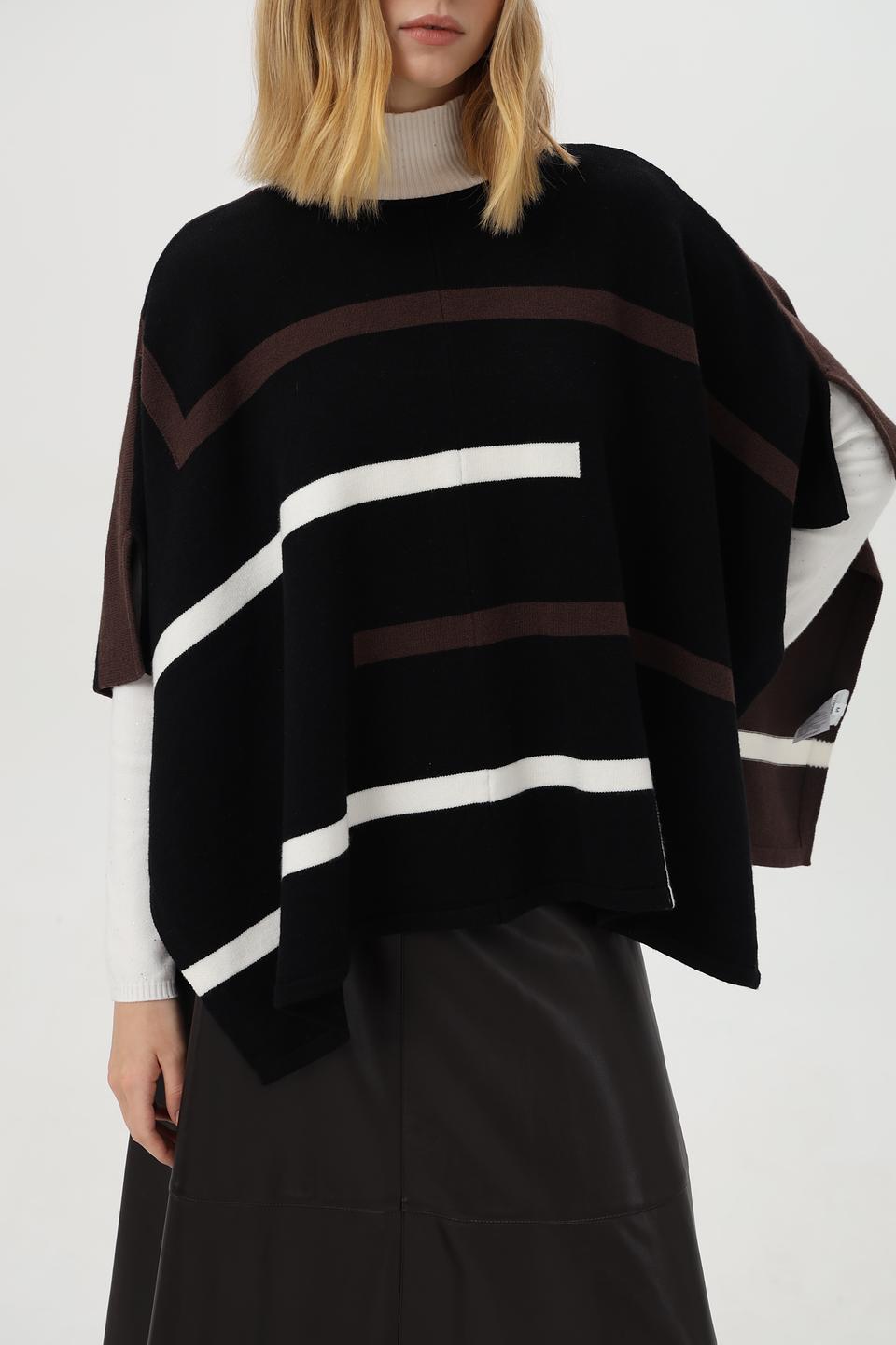 Пончо Steilmann в полоску