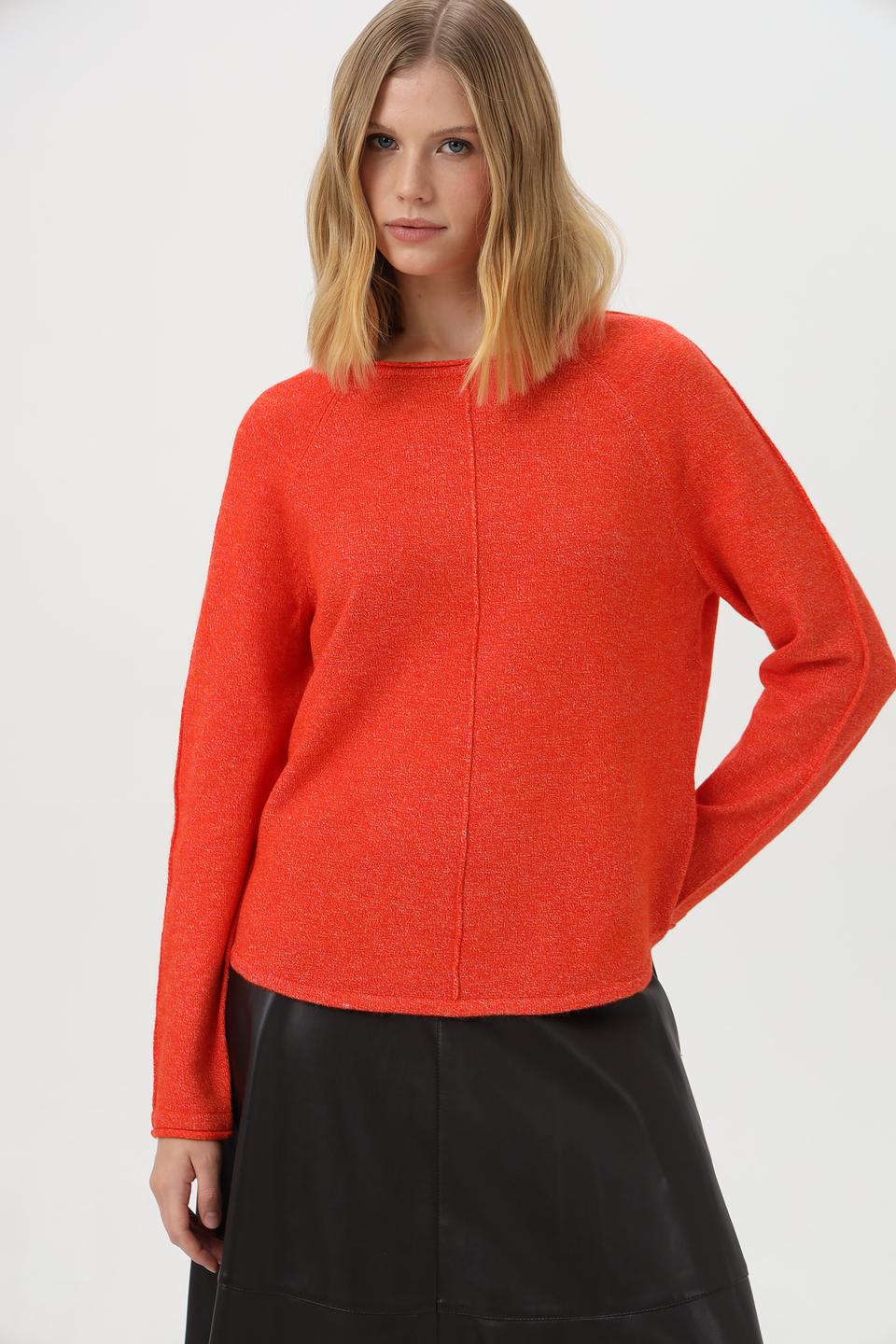 Пуловер Bianca терракотовый