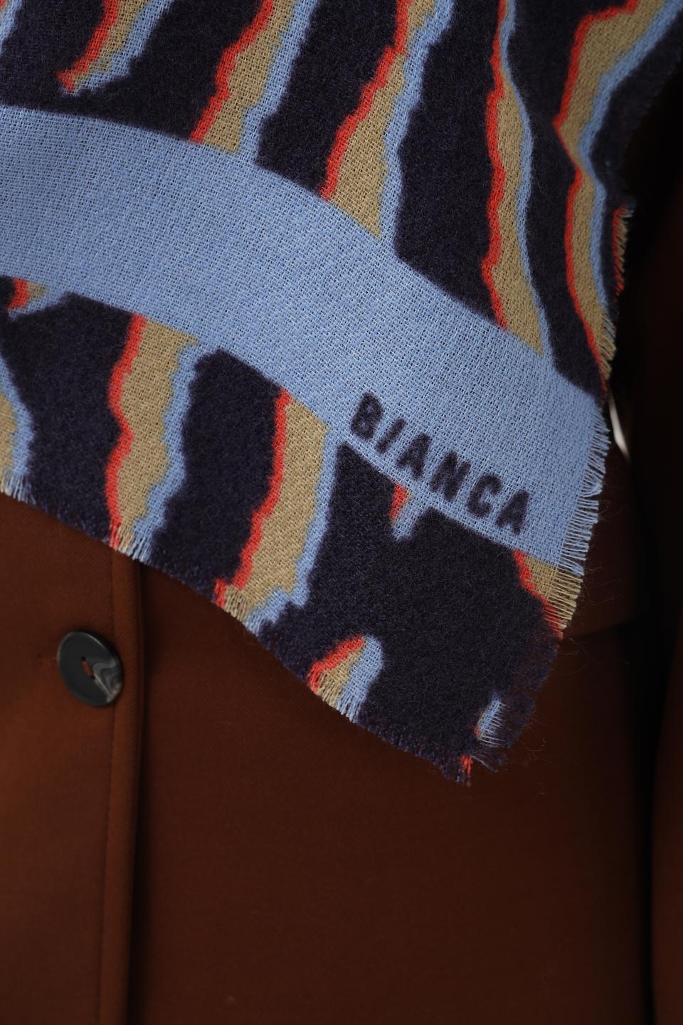 Шарф Bianca с тигровым принтом