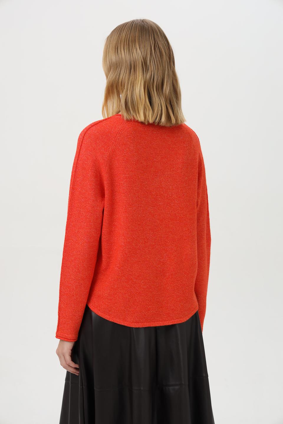 Пуловер Bianca терракотовый
