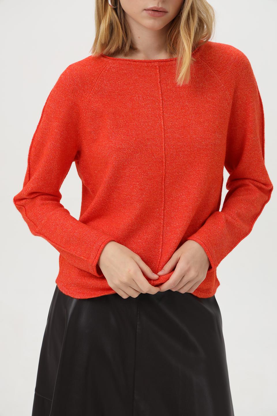 Пуловер Bianca терракотовый