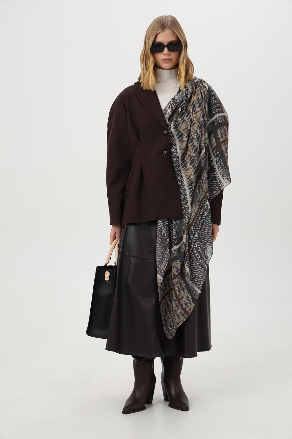 Платок Betty Barclay с геометрическим принтом