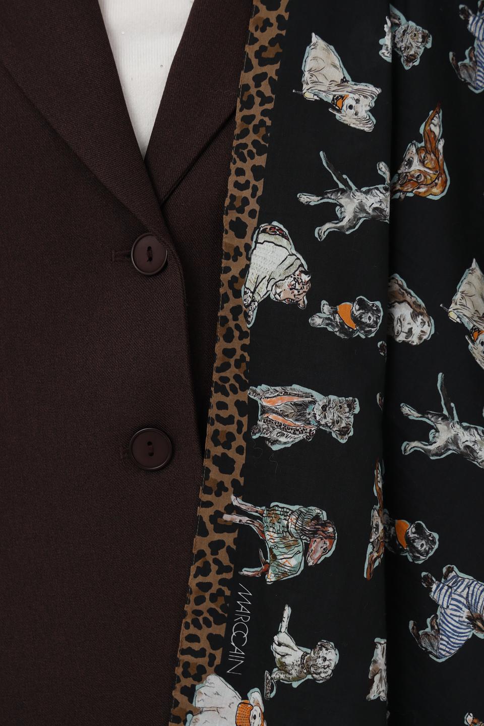 Платок Marc Cain с принтом