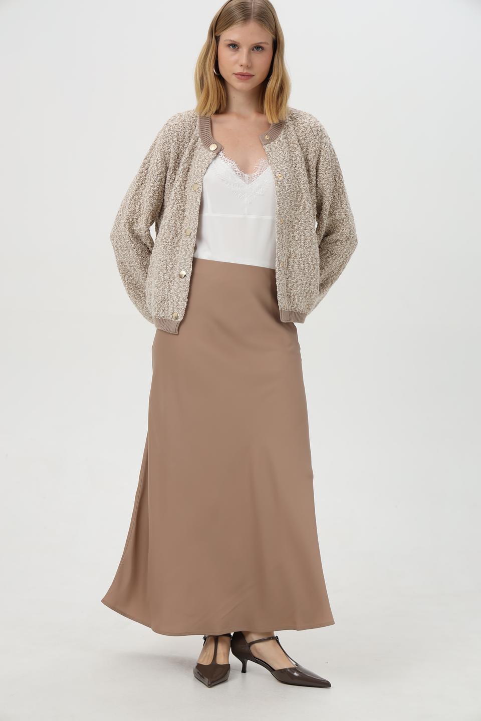 Жакет Monari вязаный бежевый