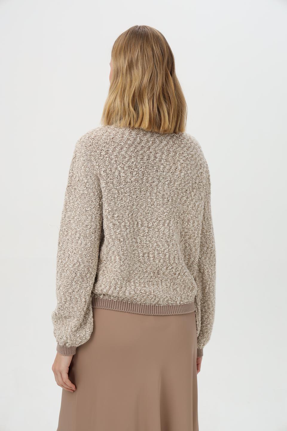 Жакет Monari вязаный бежевый