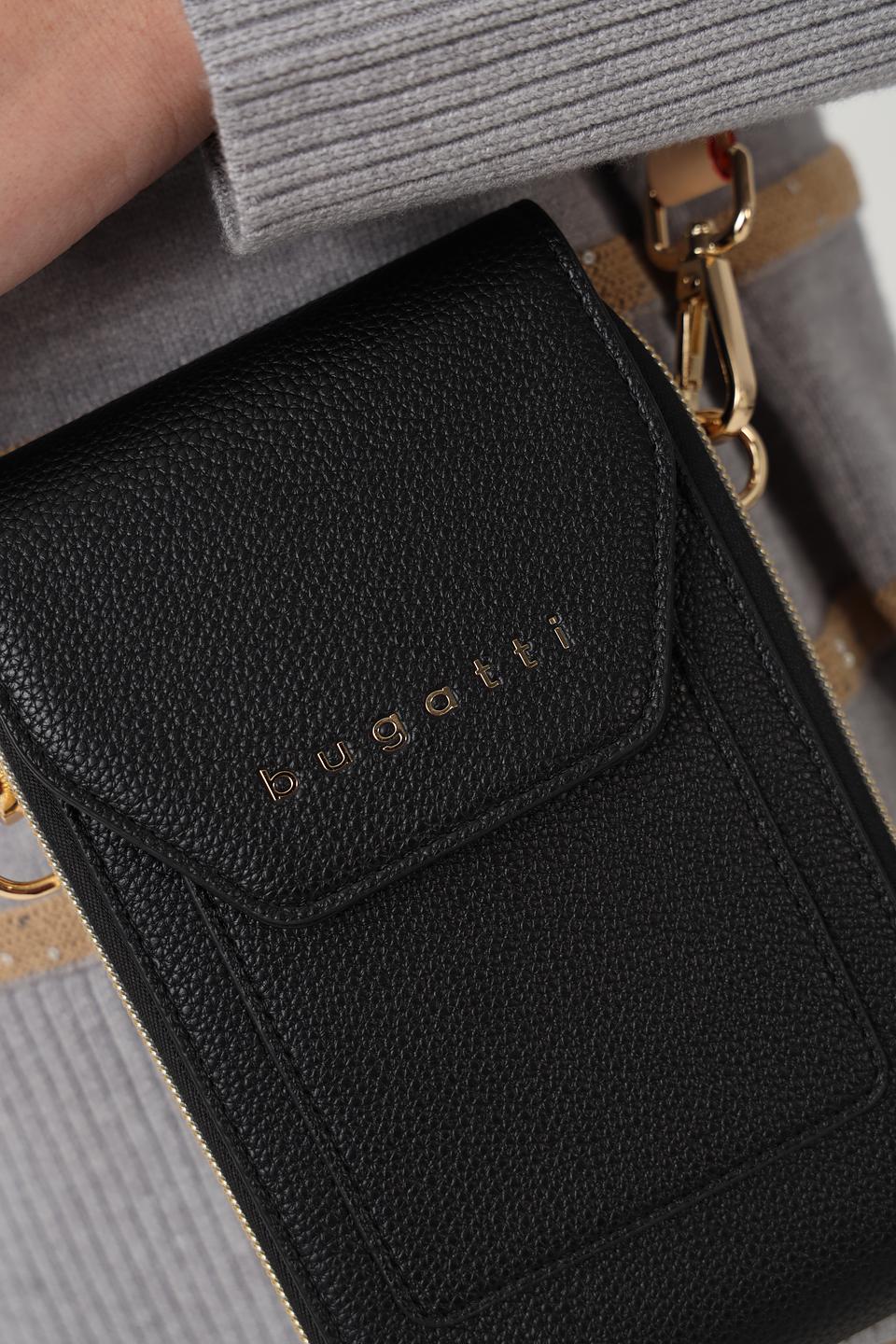 Сумка кросс-боди Bugatti чёрная