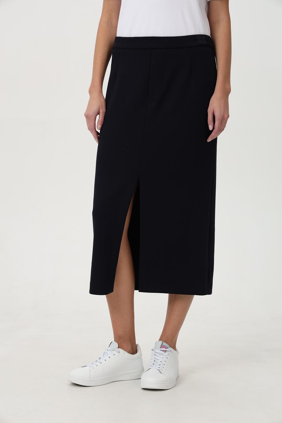 Юбка Oui с разрезом миди