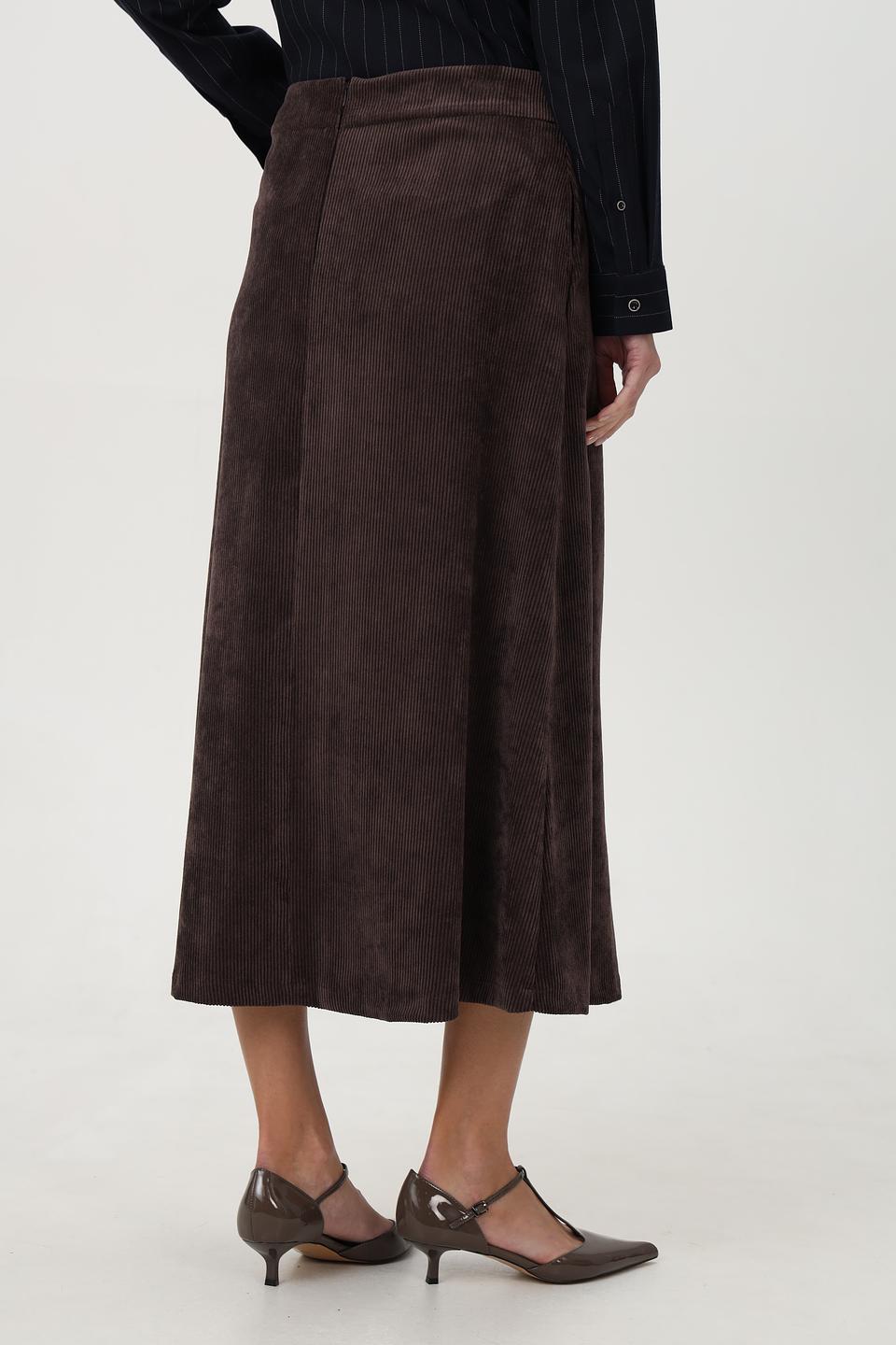 Юбка Cinque вельветовая миди