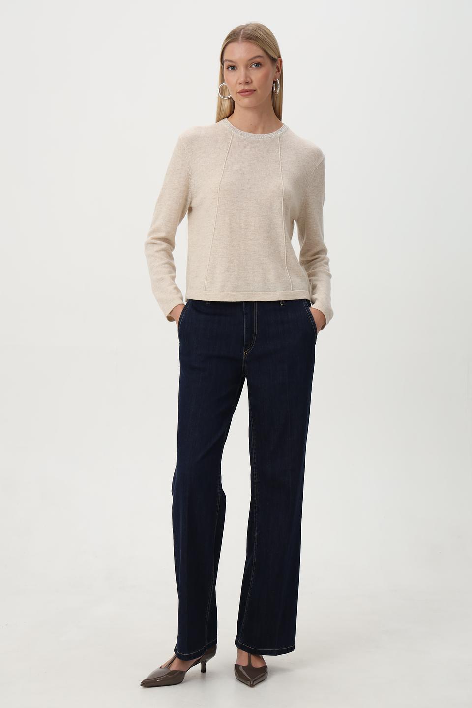 Джинсы клеш Steilmann