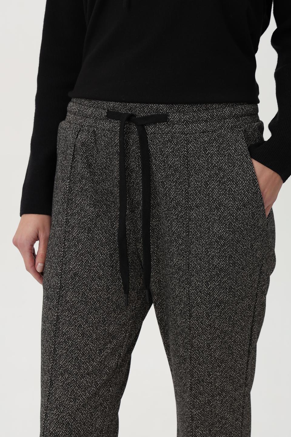 Брюки Steilmann с узором «елочка»