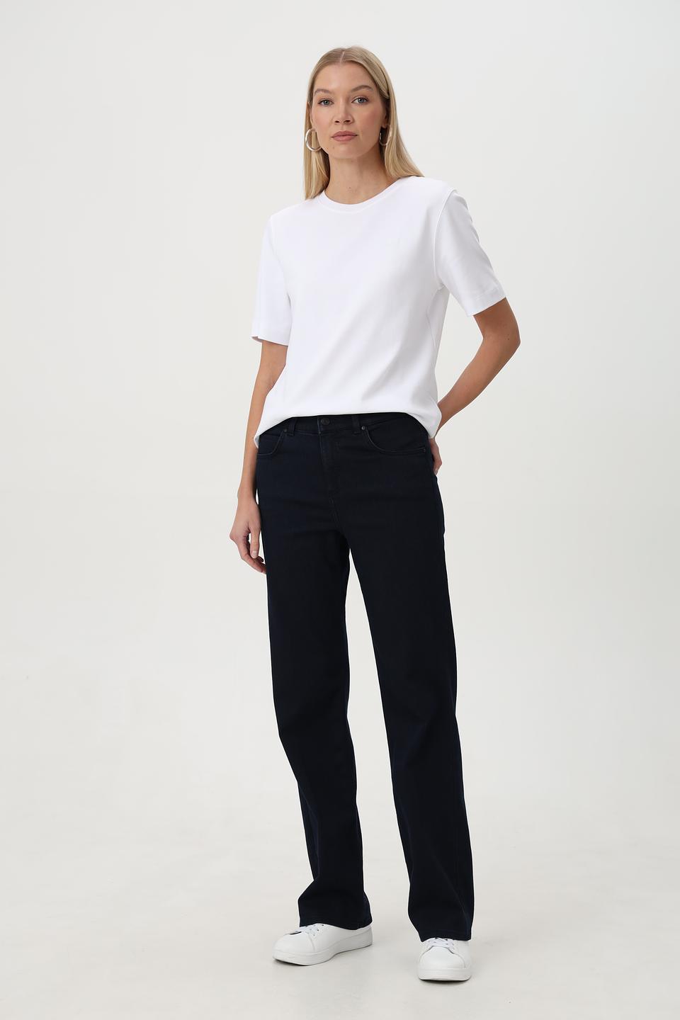 Джинсы Angels клеш темно-синие