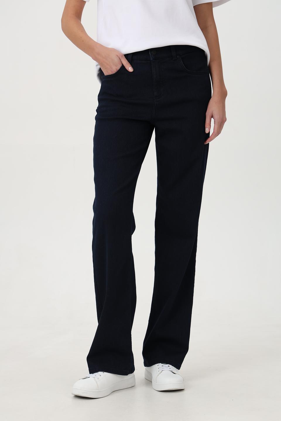 Джинсы Angels клеш темно-синие