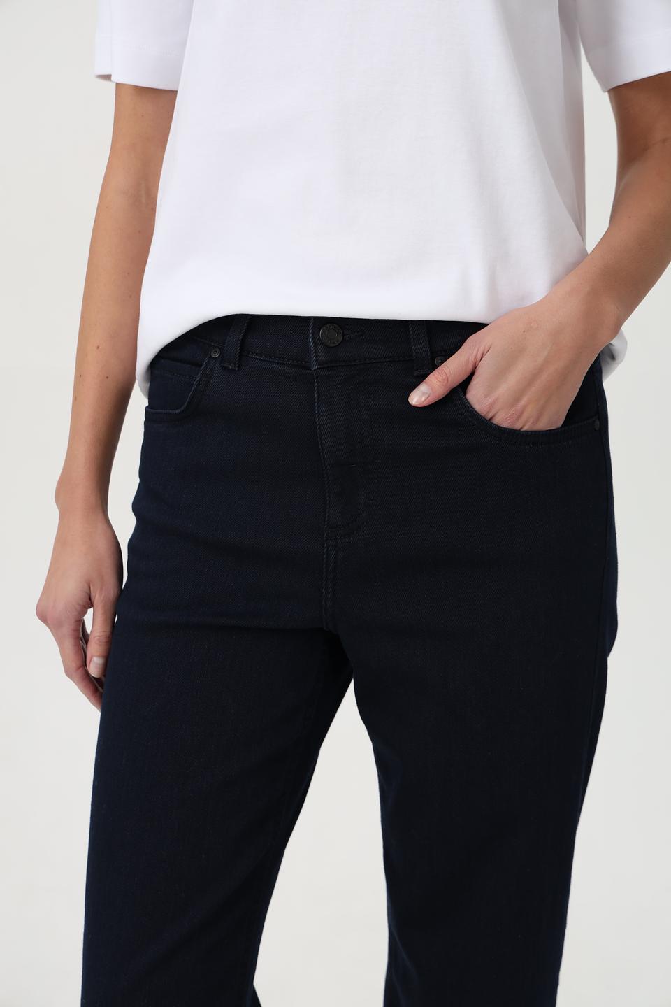 Джинсы Angels клеш темно-синие