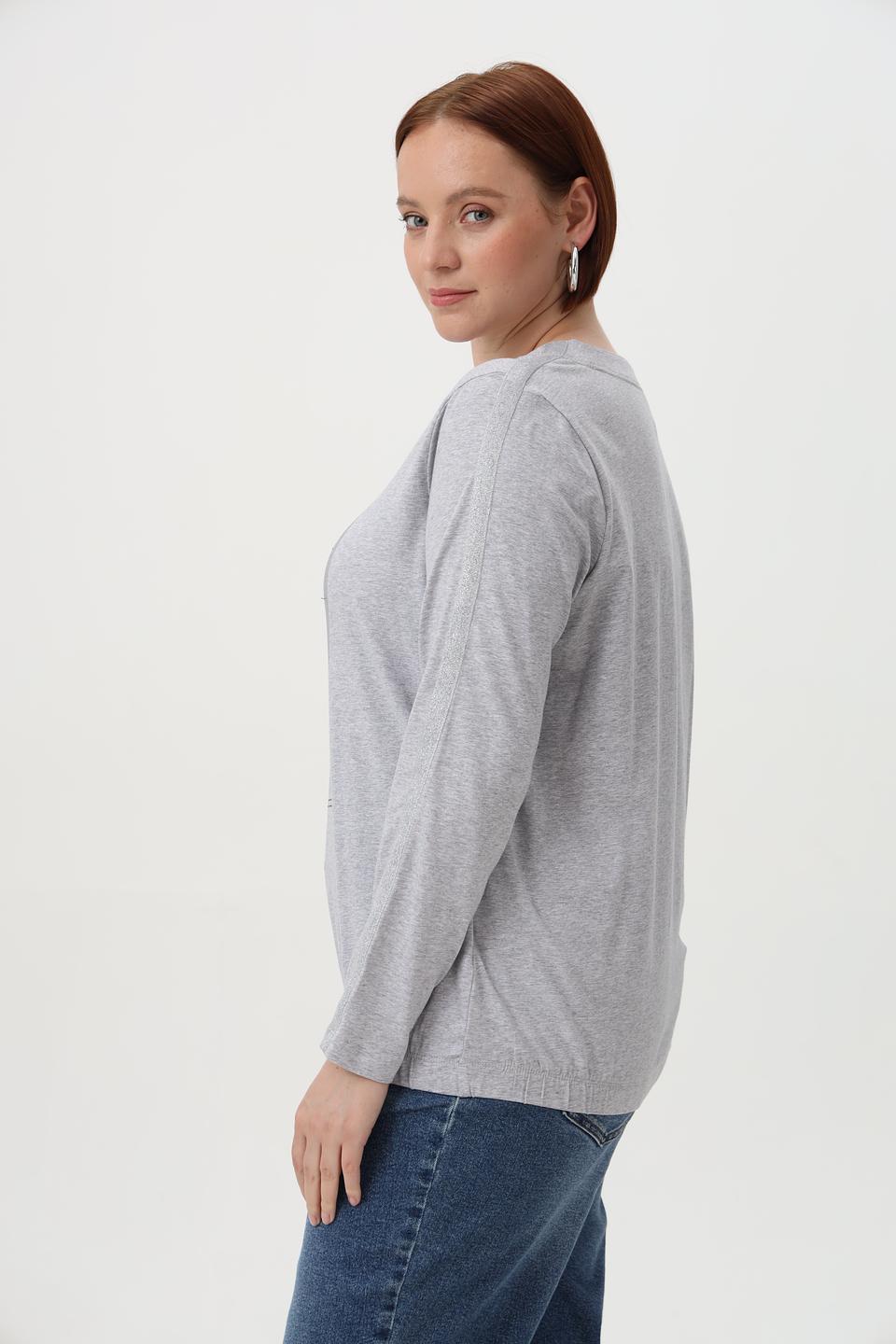 Лонгслив Olsen с цветочным принтом