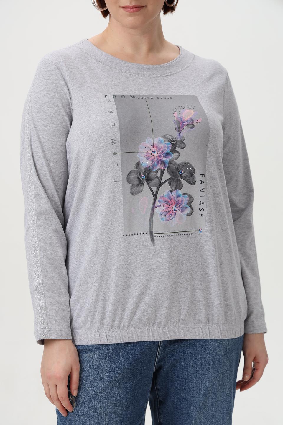 Лонгслив Olsen с цветочным принтом