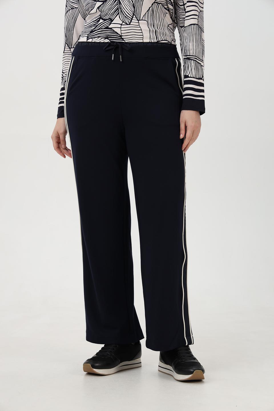 Брюки Via Appia DUE темно-синие