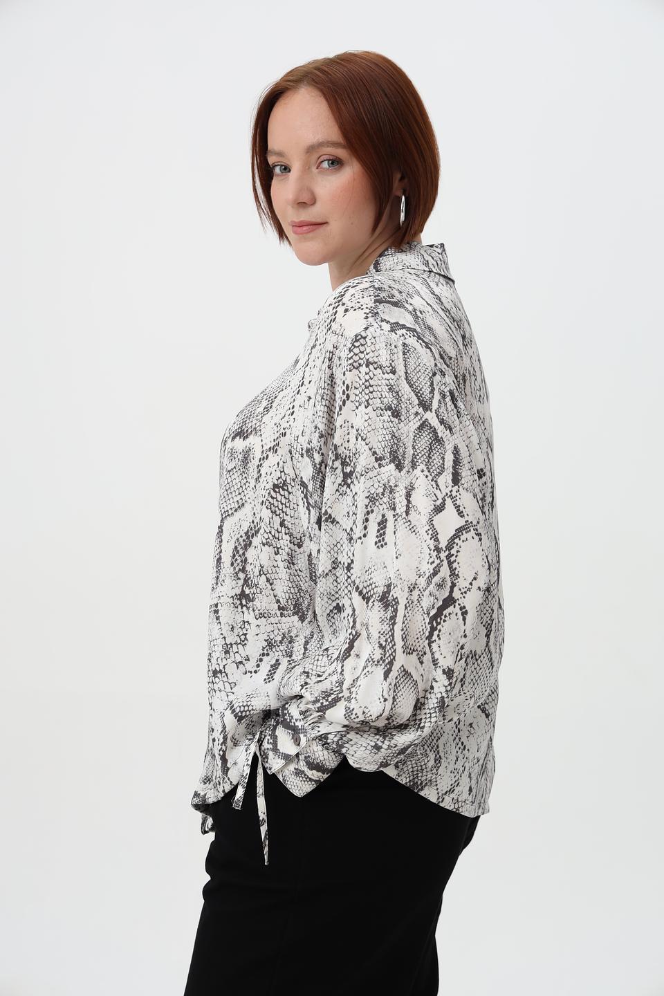Блузка Tuzzi с принтом змеи