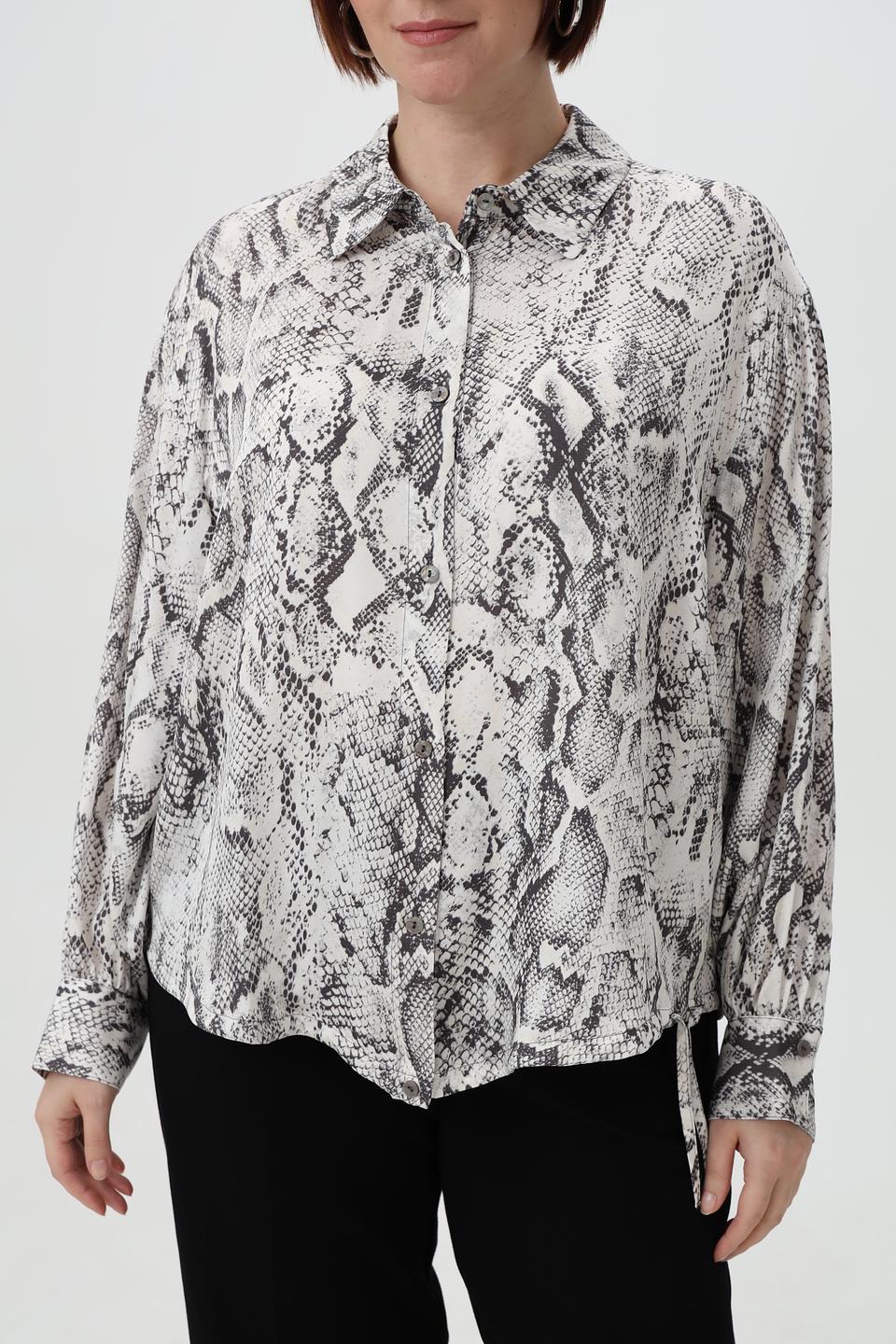Блузка Tuzzi с принтом змеи