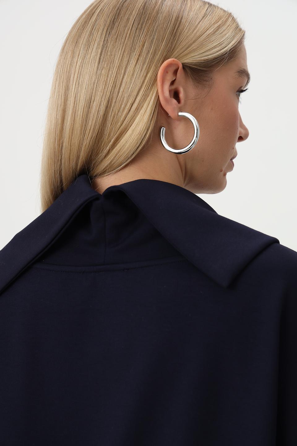 Пуловер Rich and Royal с воротником-хомутом