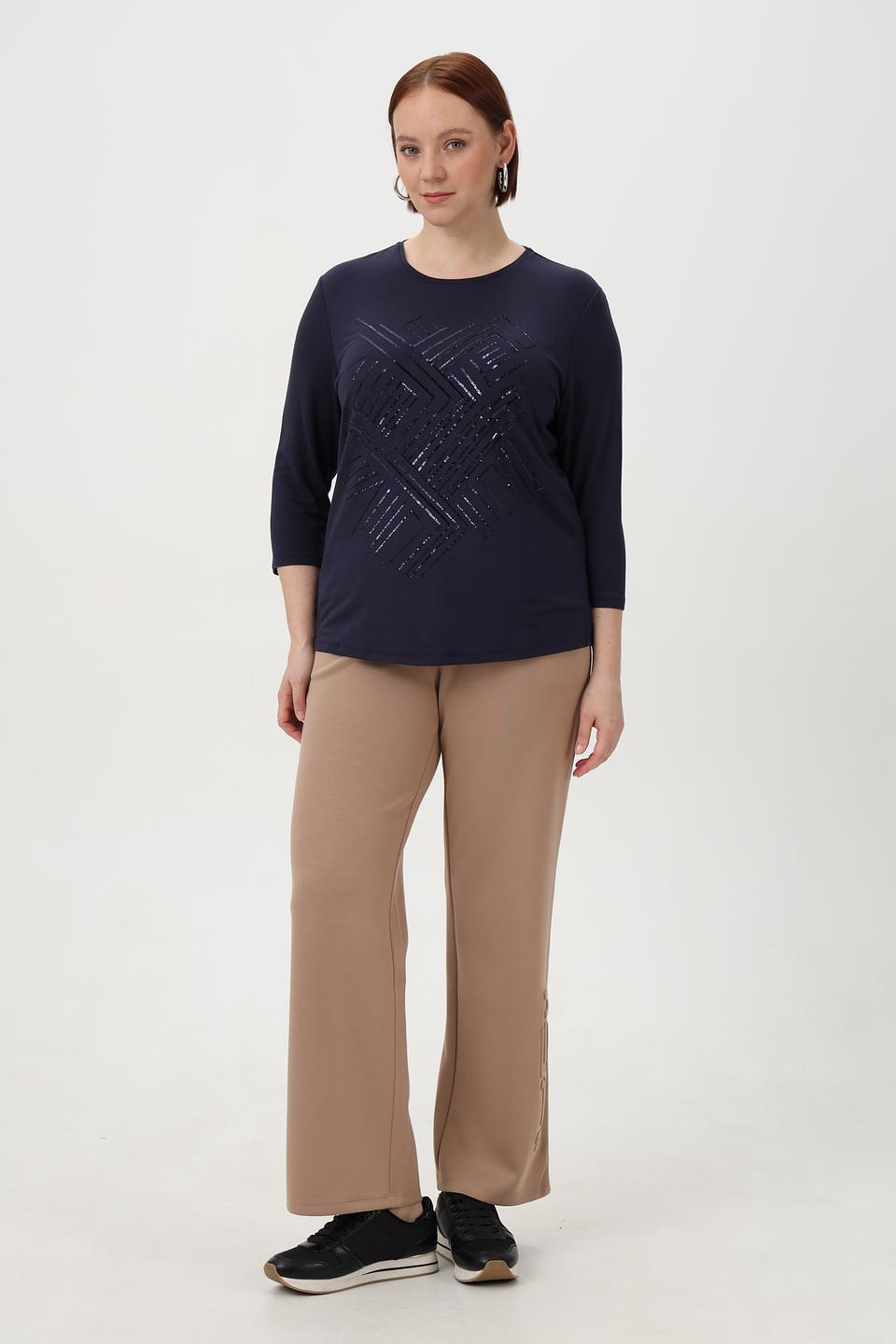 Блузка Barbara Lebek с вышивкой