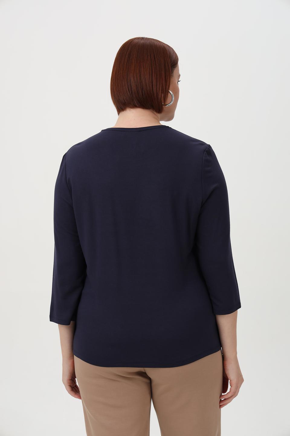 Блузка Barbara Lebek с вышивкой