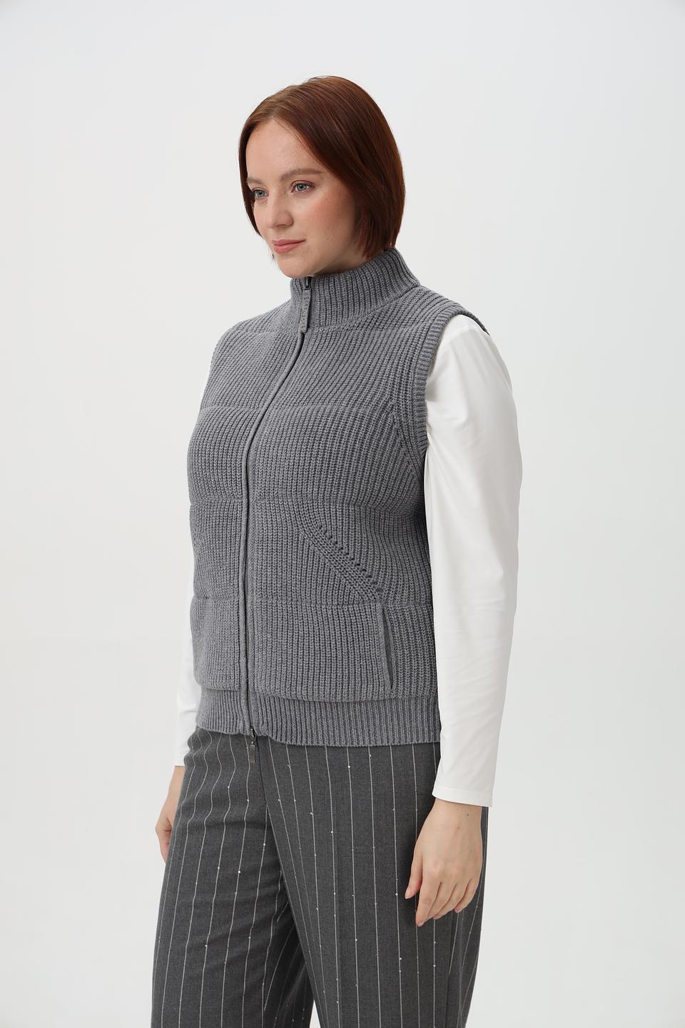 Жилет Rabe collection серый