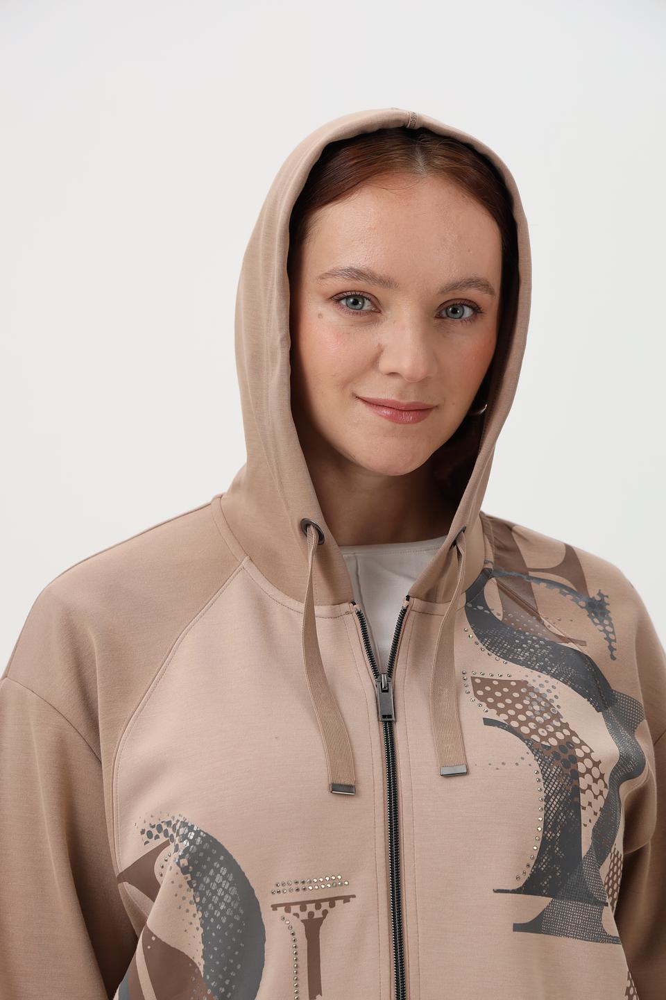 Худи Barbara Lebek с принтом