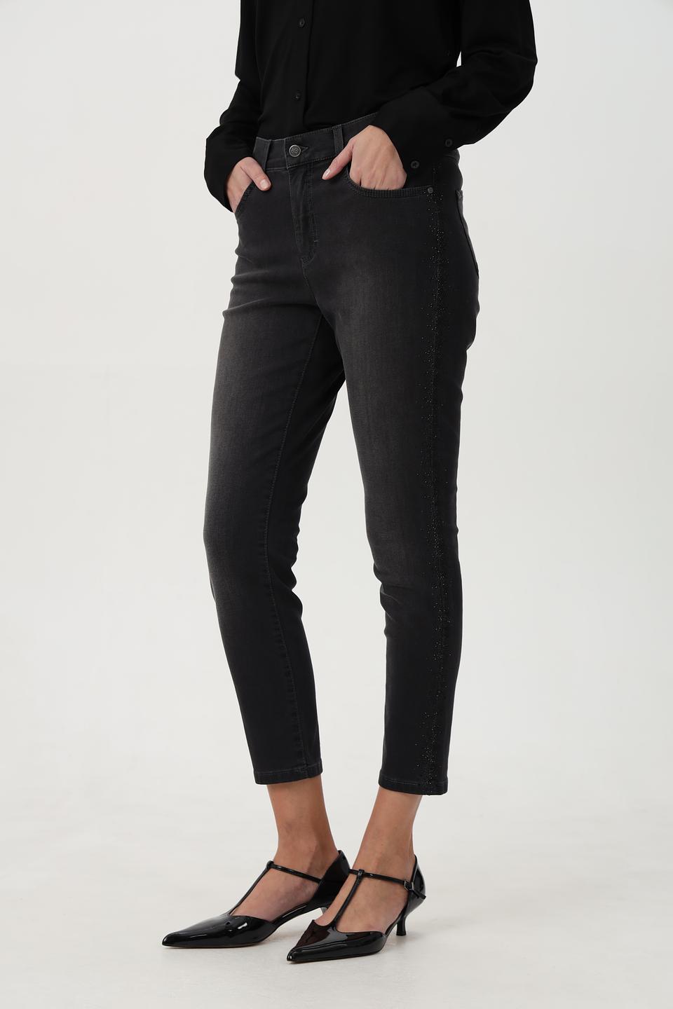 Джинсы с декором Rabe collection