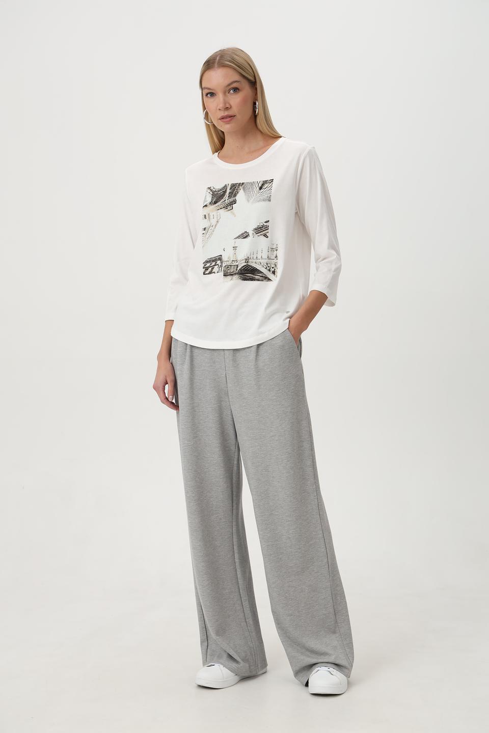 Лонгслив Monari с принтом