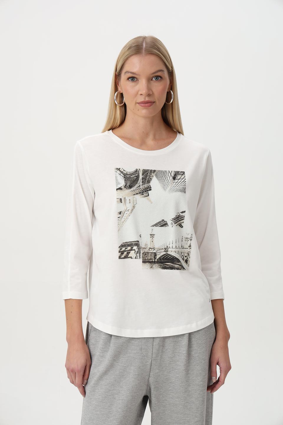 Лонгслив Monari с принтом