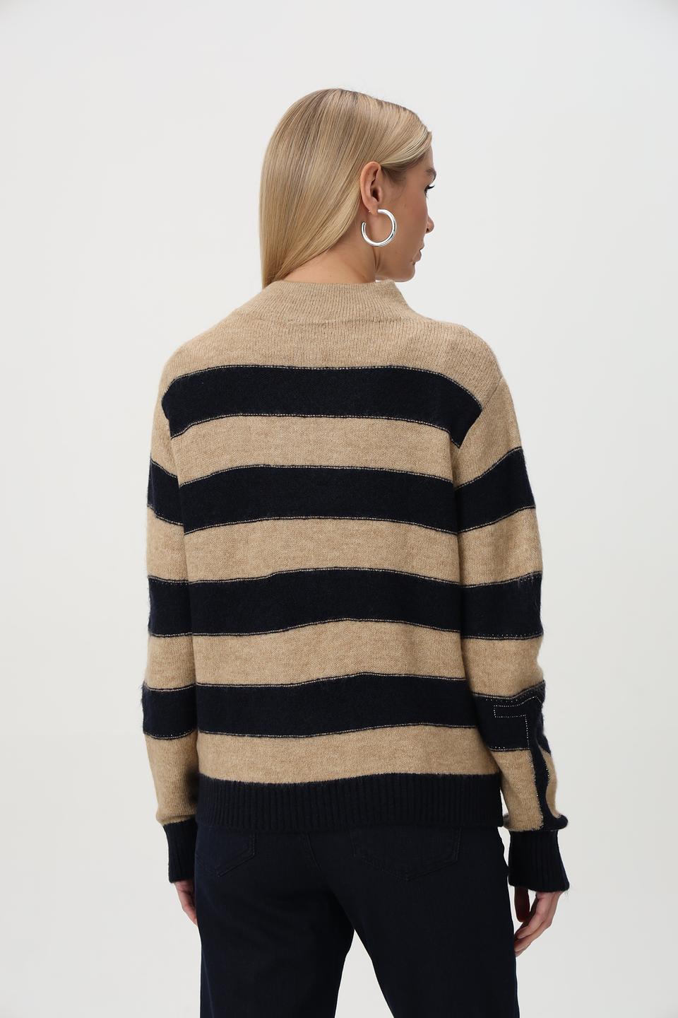 Пуловер Monari в полоску с логотипом
