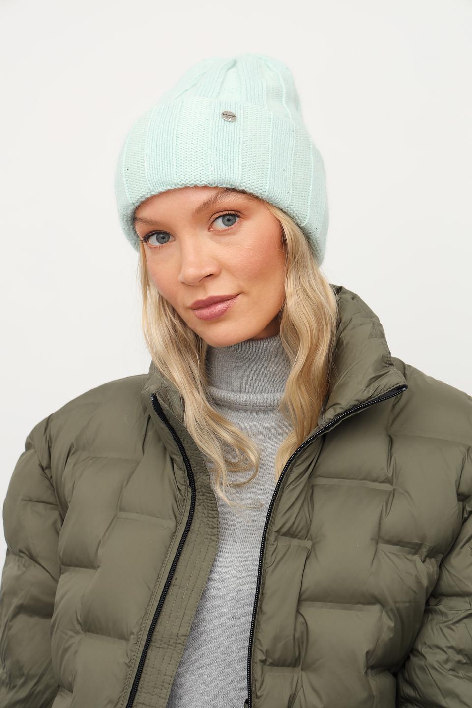 Шапка Julia Florenzi бирюзовая