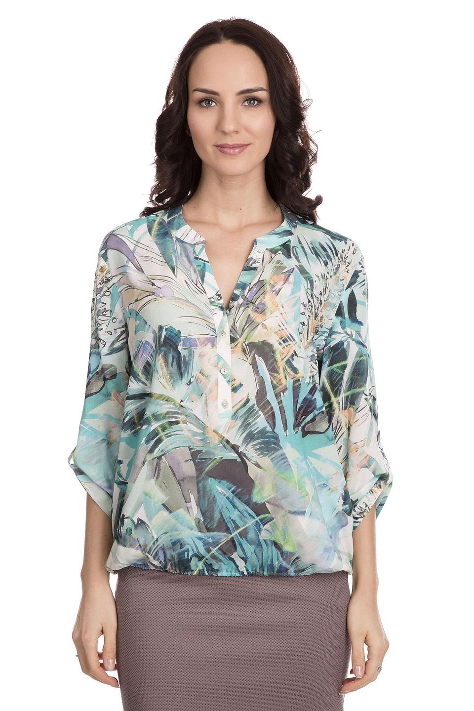 Блуза Gerry Weber с тропическим принтом