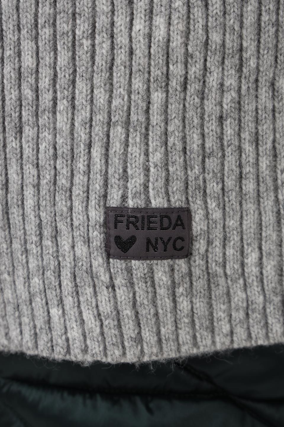 Шарф Frieda and Freddies серый