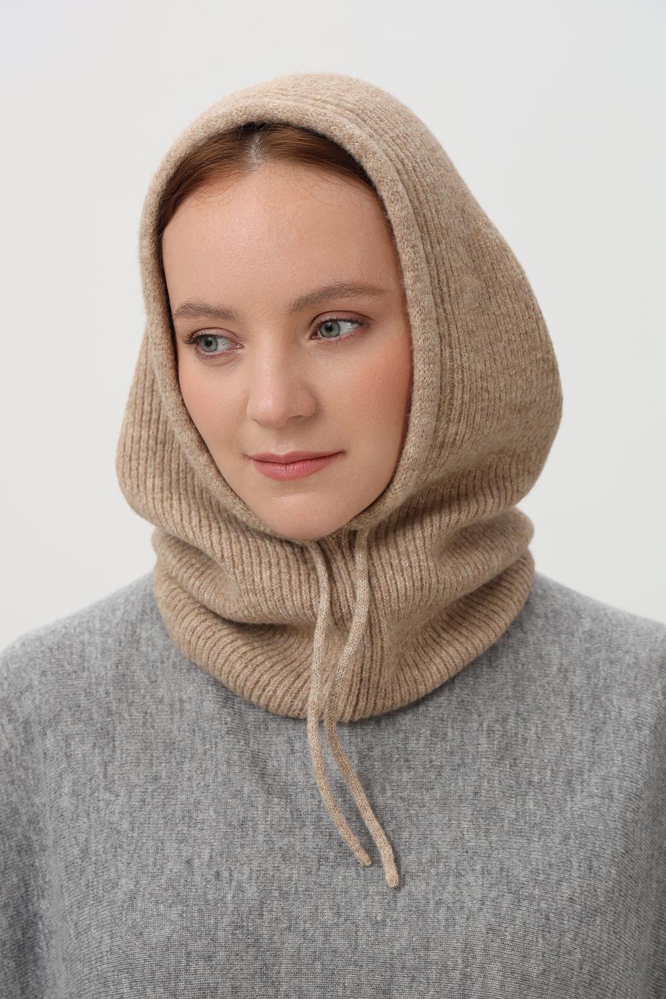 Шапка-капюшон Fraas бежевый