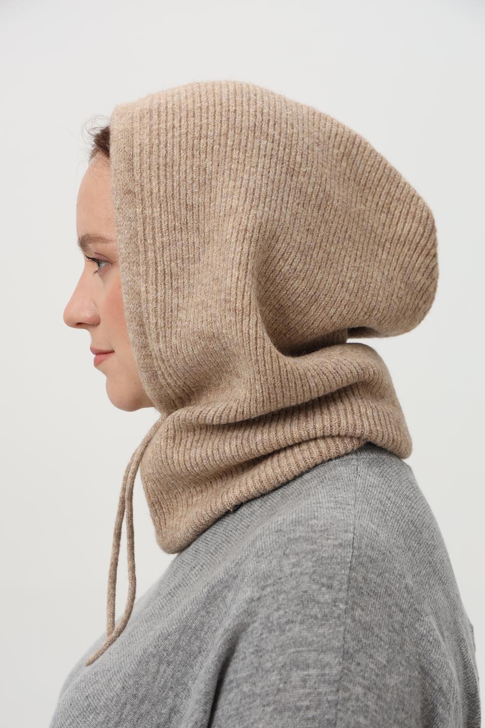 Шапка-капюшон Fraas бежевый