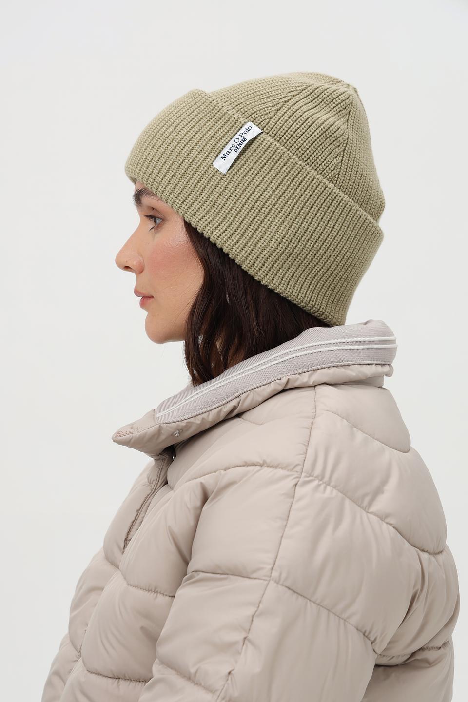 Шапка Marc O Polo DENIM хаки