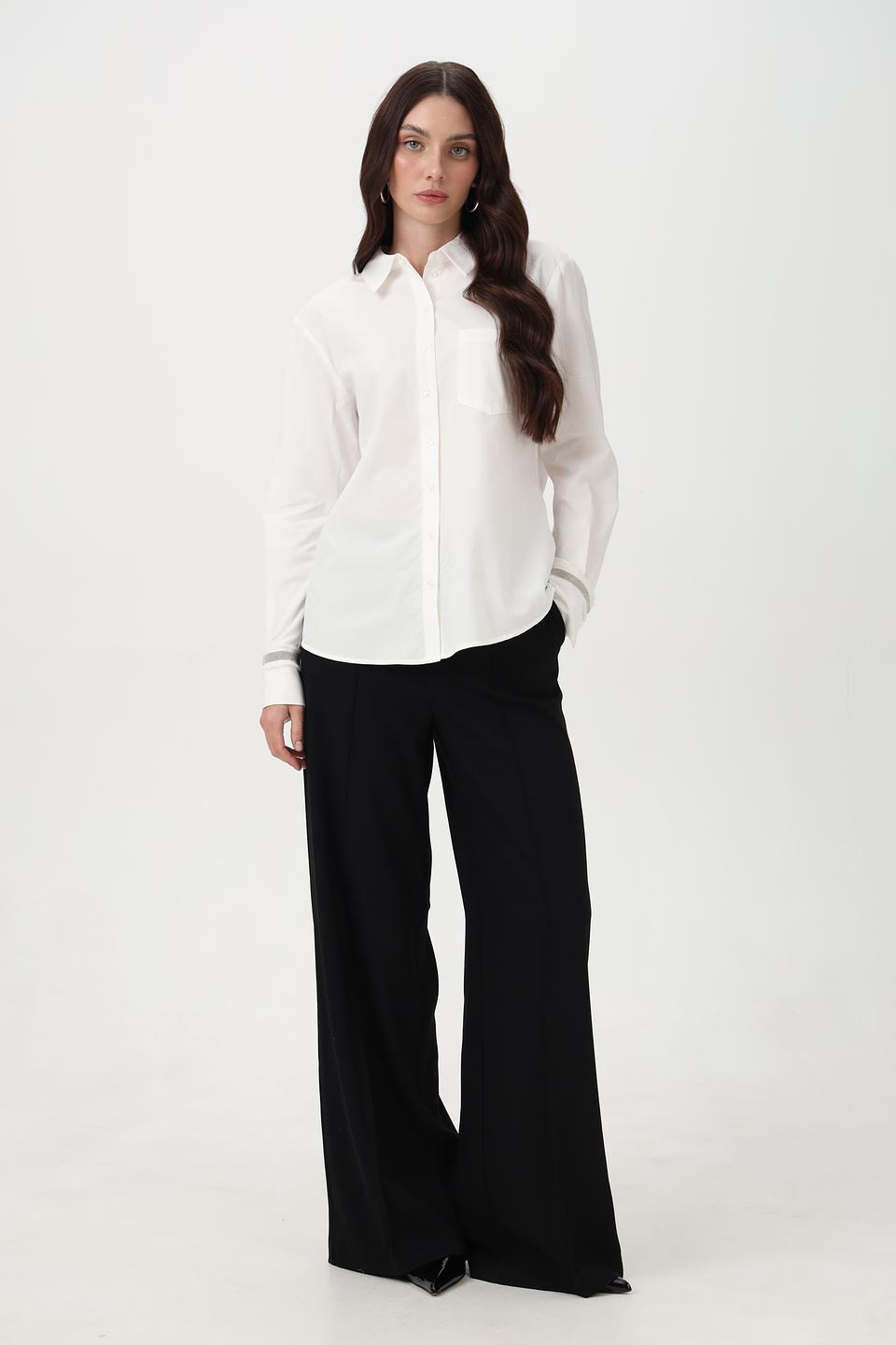 Рубашка Steilmann с полоской на рукавах