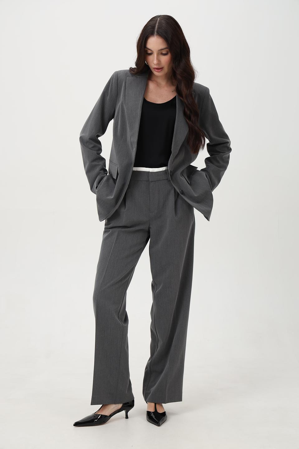 Брюки классические Steilmann серые